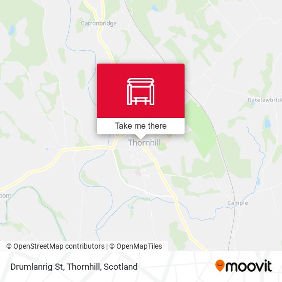 Drumlanrig St, Thornhill map