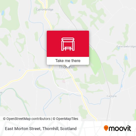 East Morton Street, Thornhill map