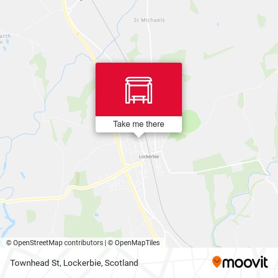Townhead St, Lockerbie map
