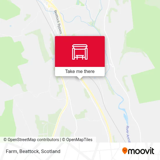 Farm, Beattock map