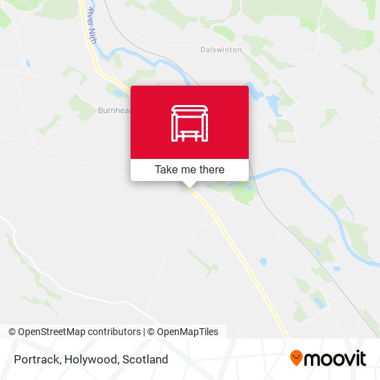 Portrack, Holywood map