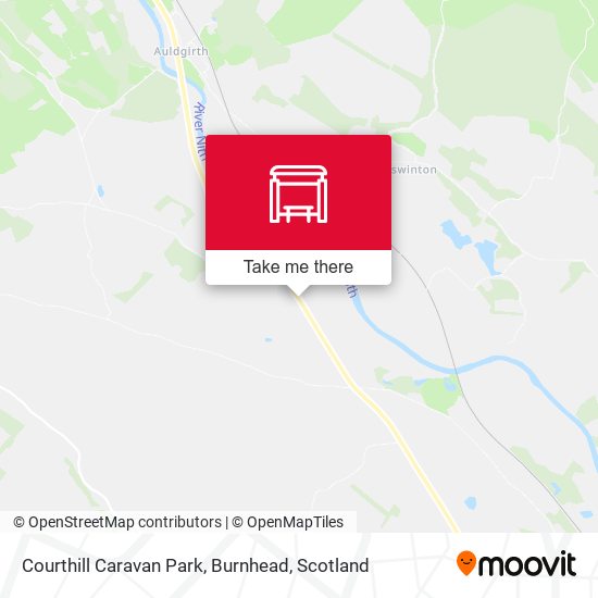Courthill Caravan Park, Burnhead map