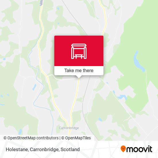 Holestane, Carronbridge map