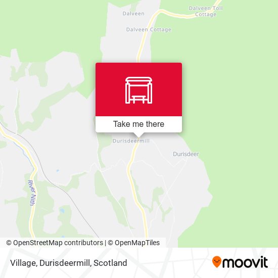 Village, Durisdeermill map