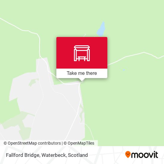 Fallford Bridge, Waterbeck map