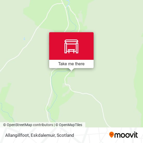 Allangillfoot, Eskdalemuir map
