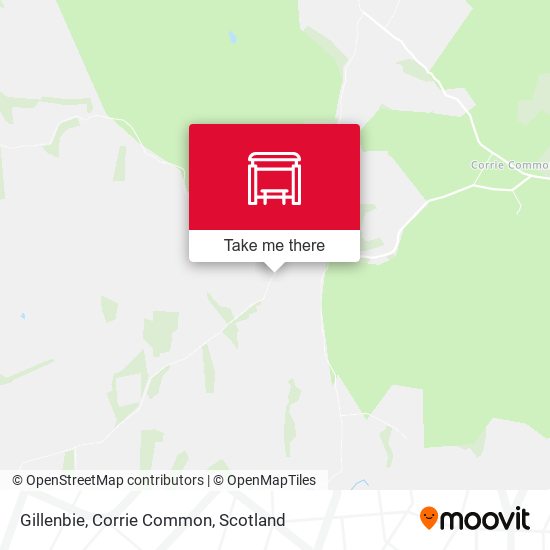 Gillenbie, Corrie Common map