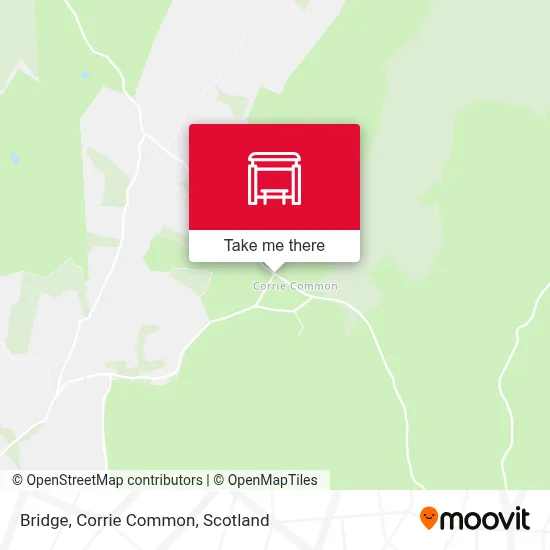 Bridge, Corrie Common map
