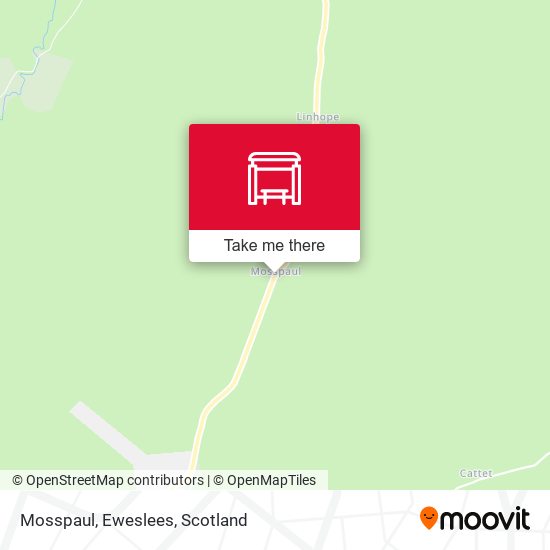 Mosspaul, Eweslees map