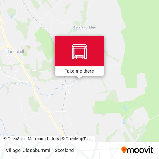 Village, Closeburnmill map