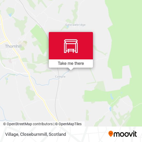 Village, Closeburnmill map