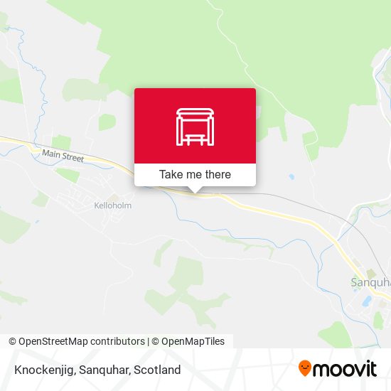 Knockenjig, Sanquhar map