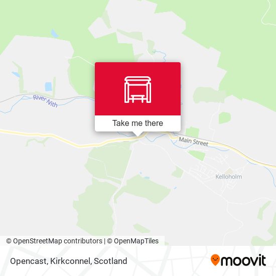 Opencast, Kirkconnel map