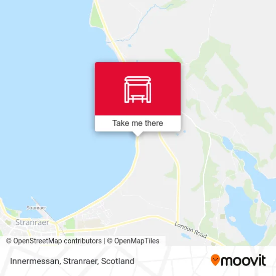 Innermessan, Stranraer map
