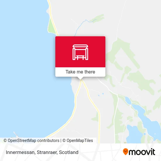 Innermessan, Stranraer map