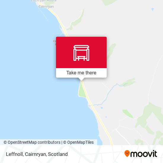 Leffnoll, Cairnryan map