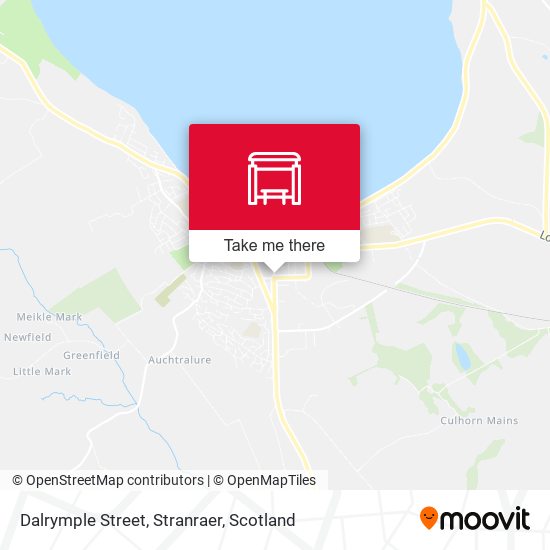 Dalrymple Street, Stranraer map