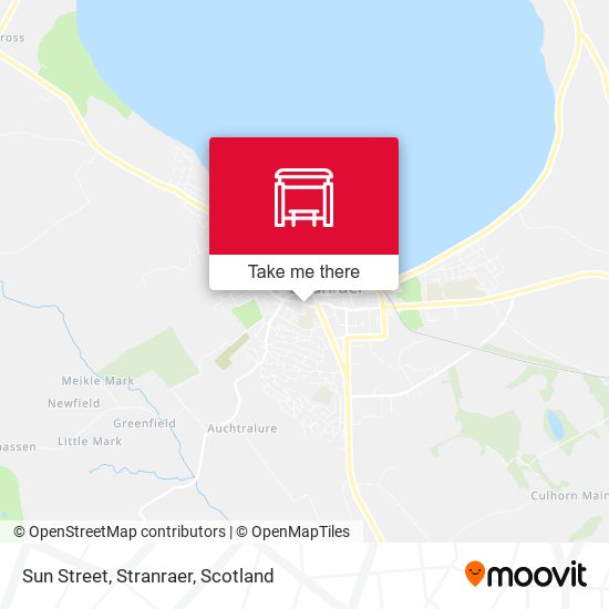 Sun Street, Stranraer map