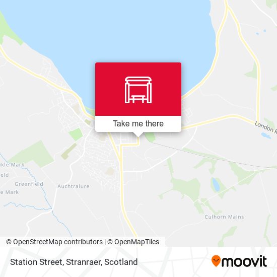 Station Street, Stranraer map