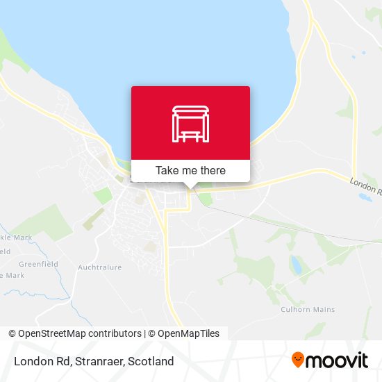 London Rd, Stranraer map