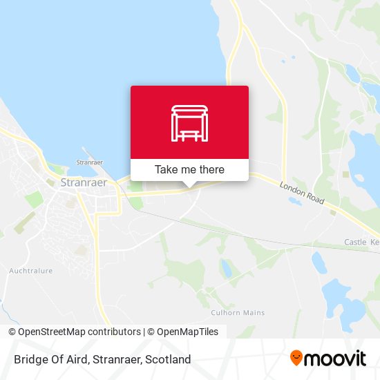 Bridge Of Aird, Stranraer map