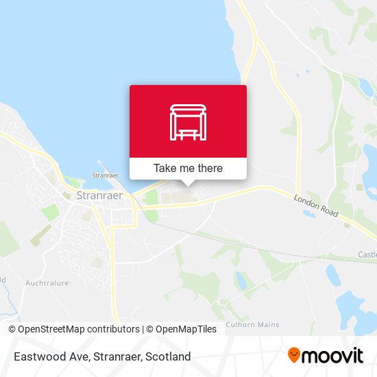 Eastwood Ave, Stranraer map