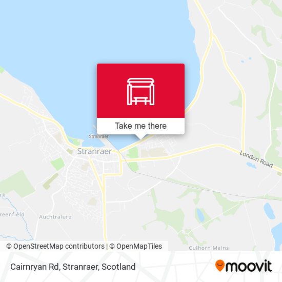 Cairnryan Rd, Stranraer map