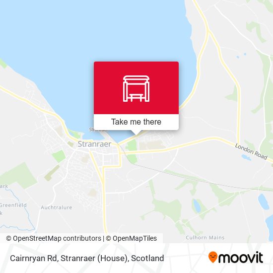 Cairnryan Rd, Stranraer (House) map