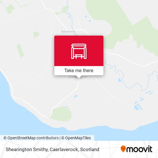 Shearington Smithy, Caerlaverock map