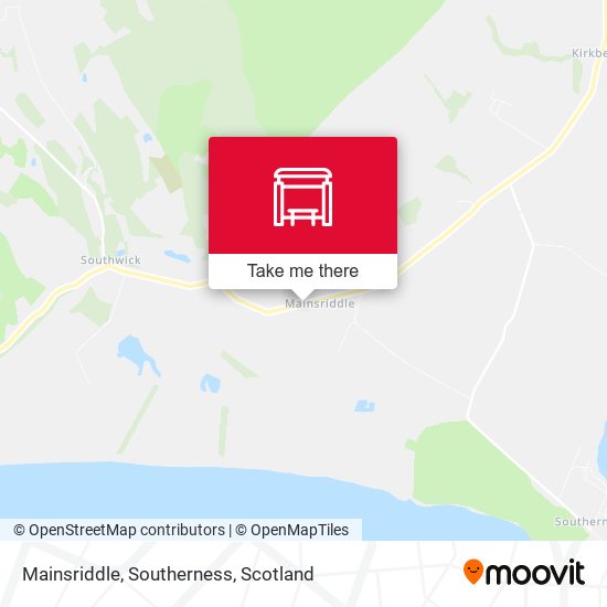 Mainsriddle, Southerness map