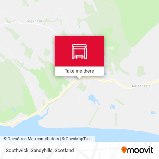 Southwick, Sandyhills map