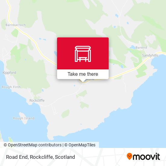 Road End, Rockcliffe map