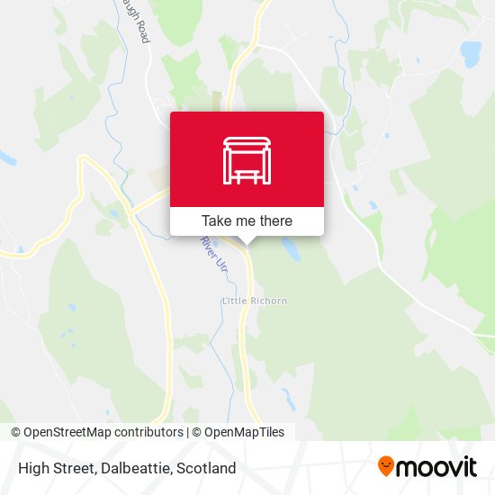 High Street, Dalbeattie map