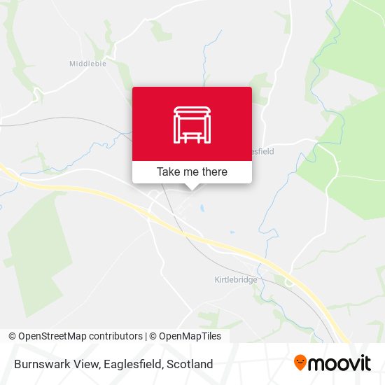 Burnswark View, Eaglesfield map