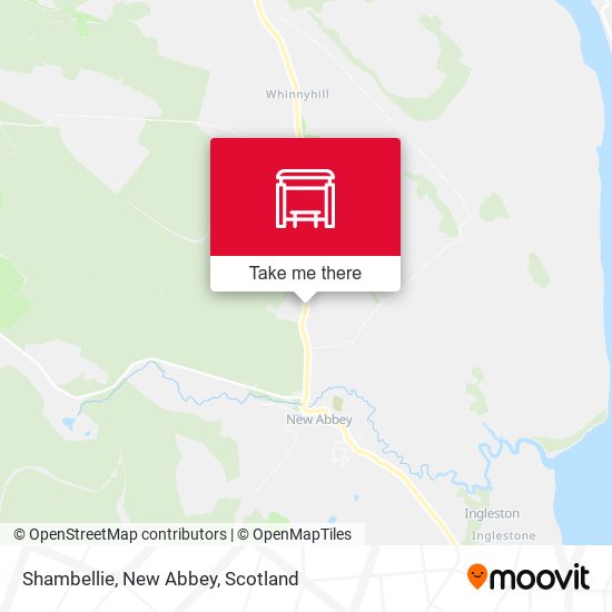 Shambellie, New Abbey map
