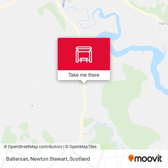 Baltersan, Newton Stewart map