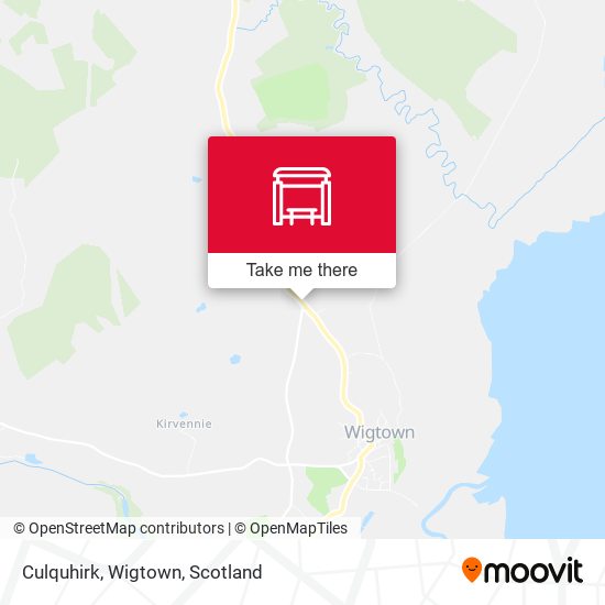 Culquhirk, Wigtown map