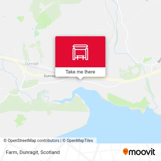 Farm, Dunragit map