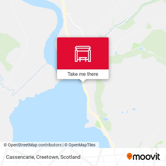 Cassencarie, Creetown map