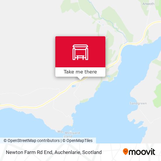 Newton Farm Rd End, Auchenlarie map