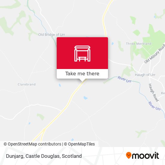 Dunjarg, Castle Douglas map