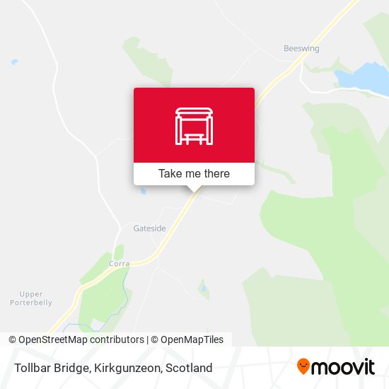 Tollbar Bridge, Kirkgunzeon map