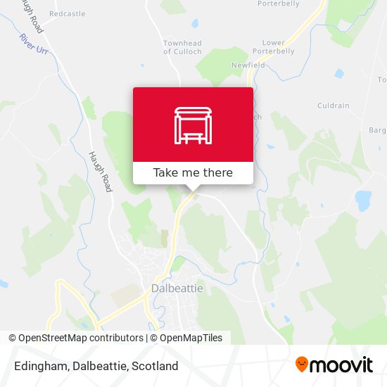 Edingham, Dalbeattie map