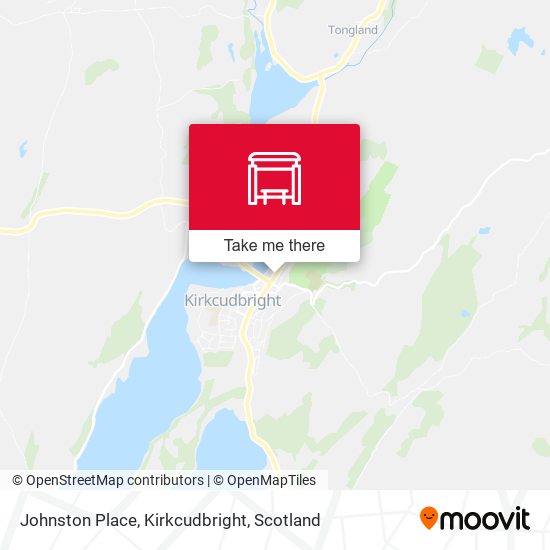 Johnston Place, Kirkcudbright map