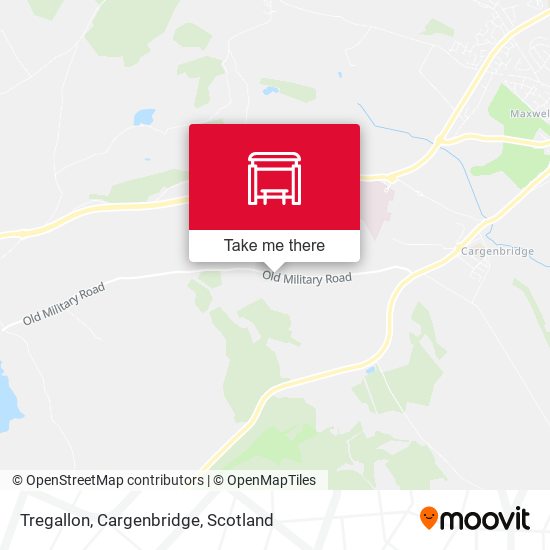 Tregallon, Cargenbridge map