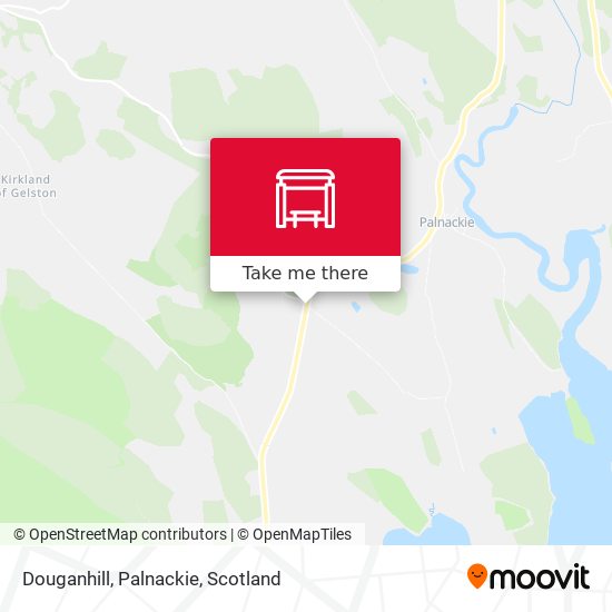 Douganhill, Palnackie map