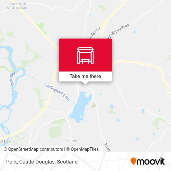 Whitepark Road, Castle Douglas stop - Routes, Schedules, and Fares