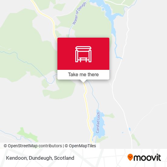 Kendoon, Dundeugh map