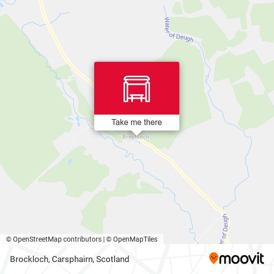 Brockloch, Carsphairn map
