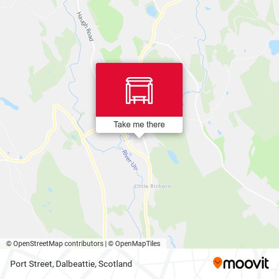 Port Street, Dalbeattie map